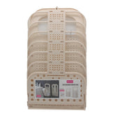 Folding Storage Basket in a stack, showcasing its versatile design for easy organization.